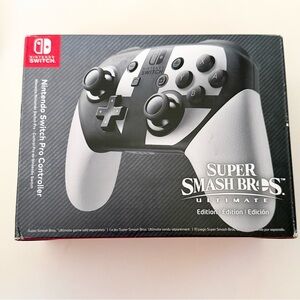 Nintendo Switch Pro Controller Super Smash Bros Ultimate Edition
